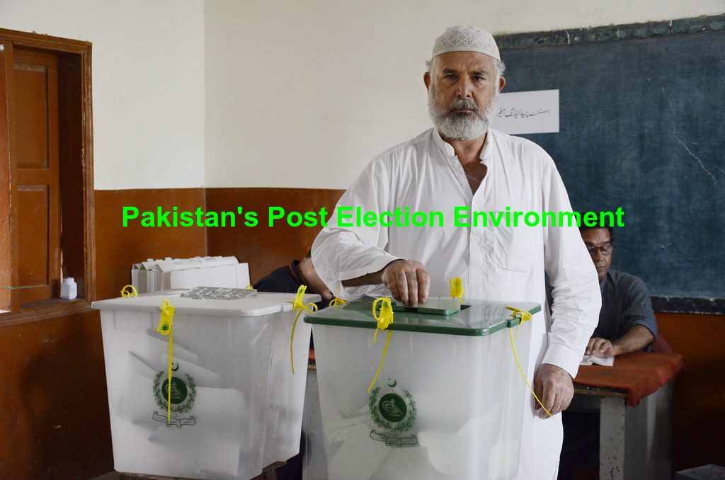 Pakistan's Post-election Environment.
